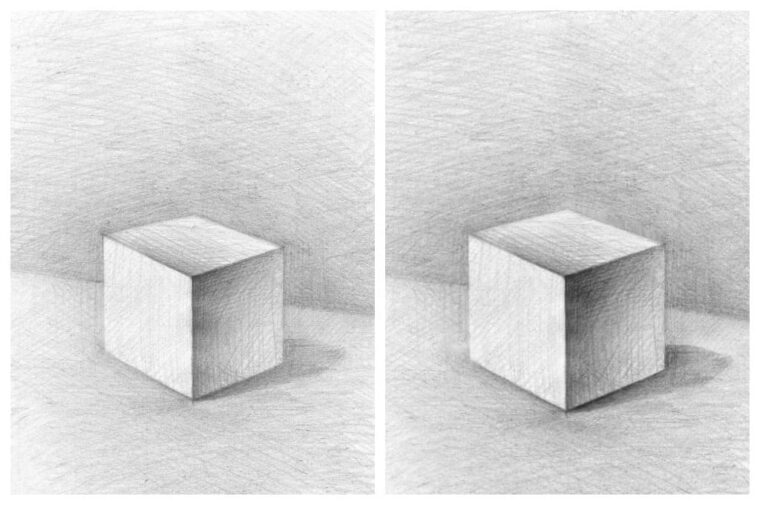 Куб в объеме