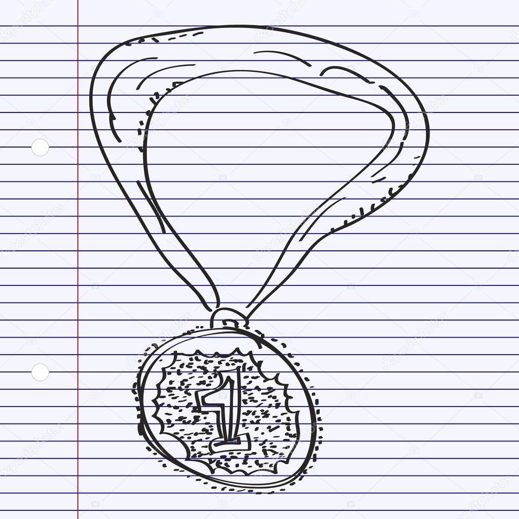 Медаль за отвагу рисунок карандашом