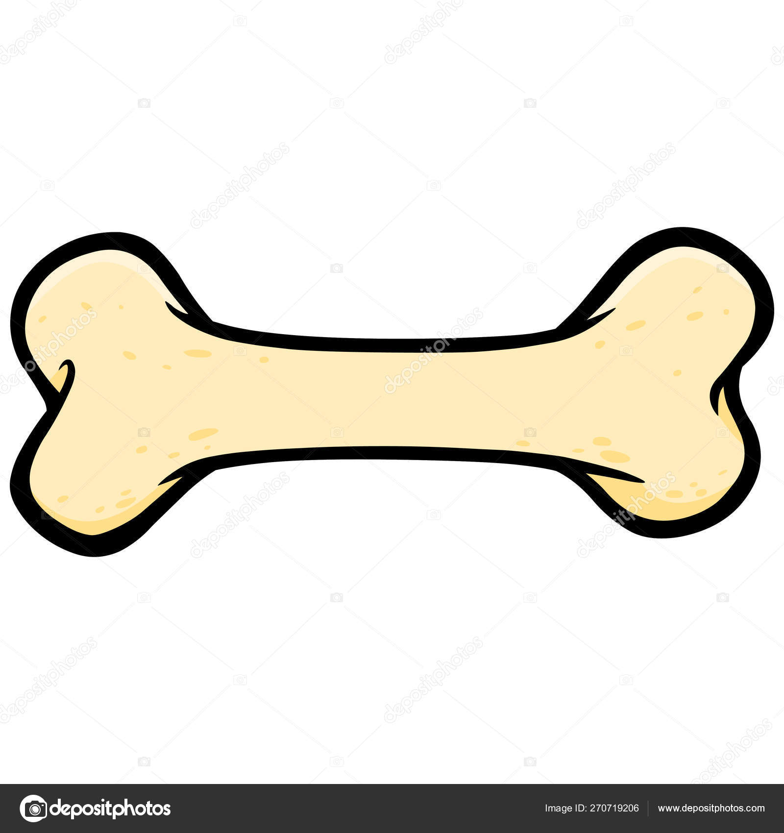 Собачья кость рисунок