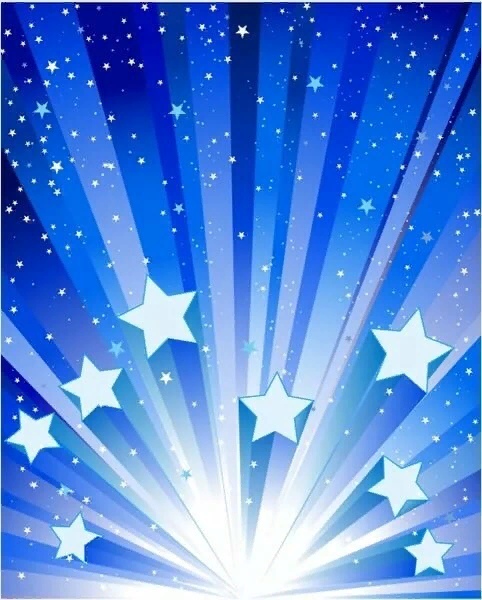 Белая звездочка на синем фоне флаг