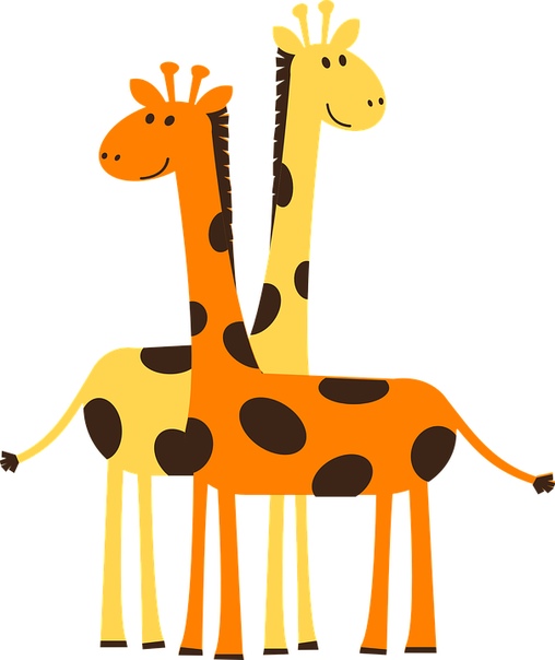 Жираф рисунок для детей