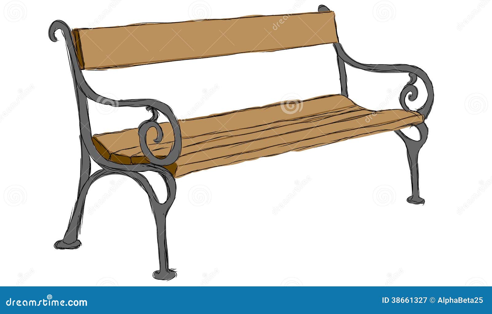Скамейка для рисования