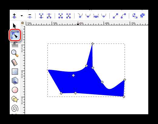 Inkscape как нарисовать треугольник