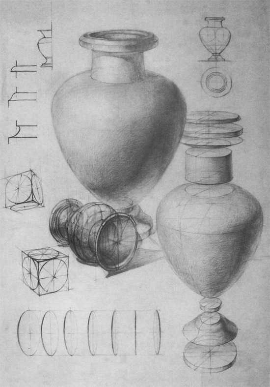 Древняя ваза рисунок 5 класс