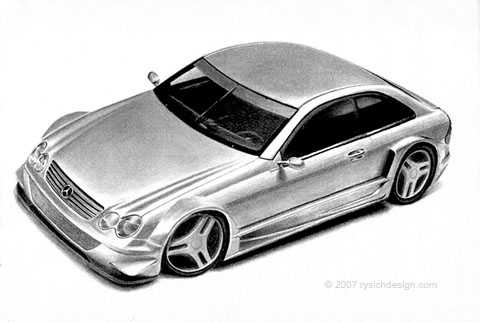 Как нарисовать автомобиль Mercedes-Benz карандашом поэтапно? - Полезная информация для всех целом так