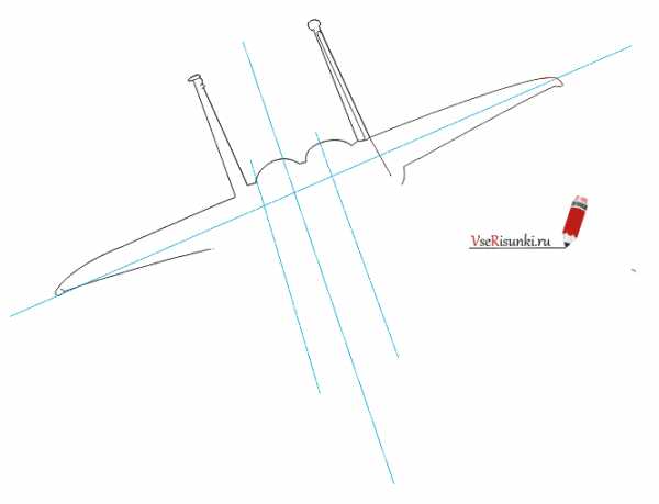Как нарисовать самолет на координатной плоскости