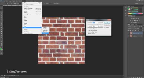 Как сделать текстуру в фотошопе из картинки