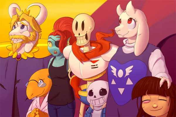 Рисуем мультфильмы 2 пак undertale