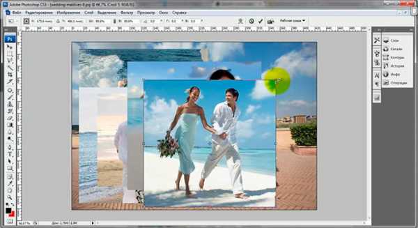 Создание коллажей в фотошопе уроки