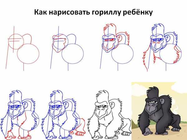 Как нарисовать орангутанга