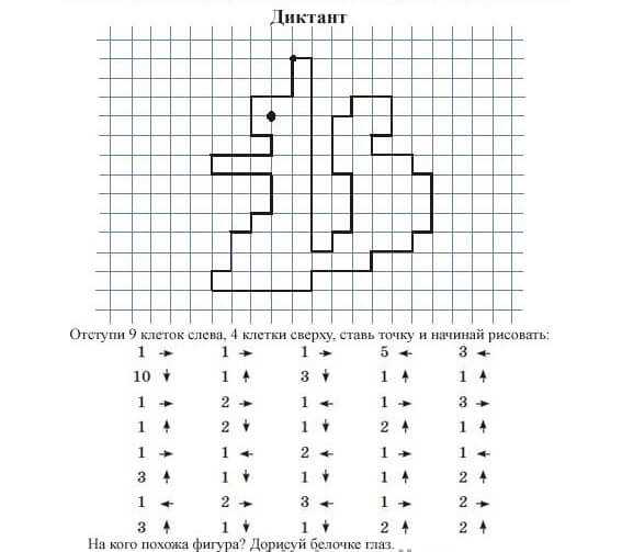 Рисунки по тетрадным клеткам популярные
