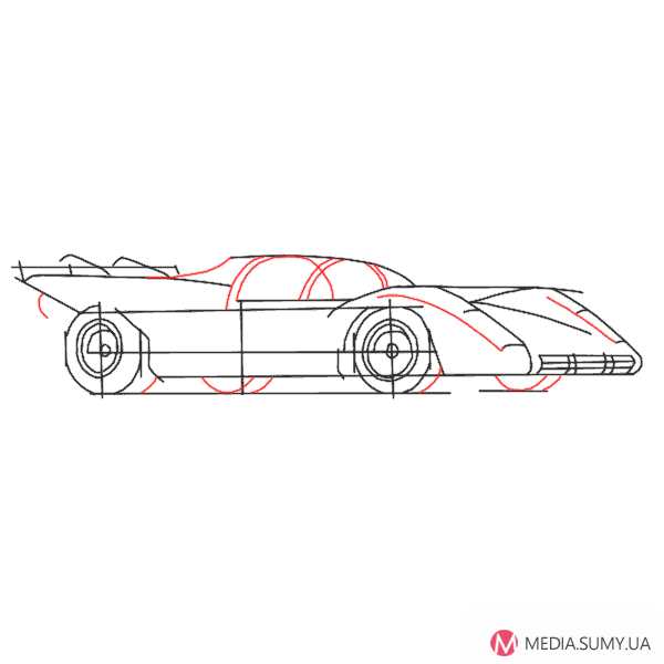 Ferrari рисунок карандашом