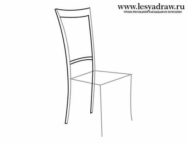 Как нарисовать стол и стул